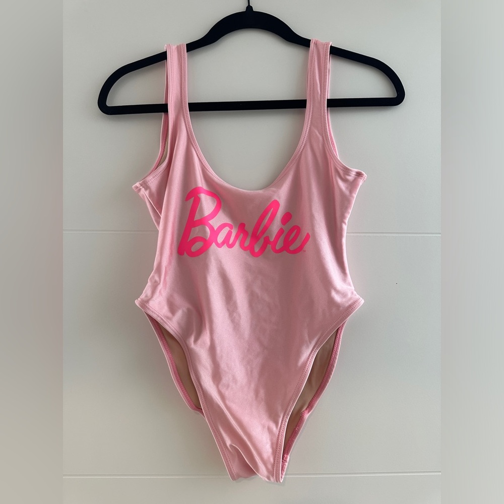 Ravesuits “Barbie” Pink One-Piece Swimsuit | Summer Beach Party Size S/M
